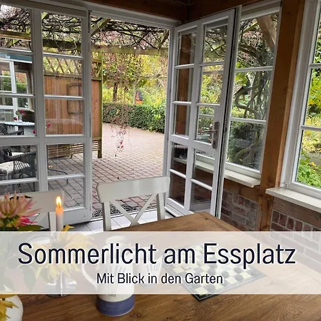 公寓 Elbe511ferienzuhause Im Parkaehnlichen Garten Mit Teich Dömitz