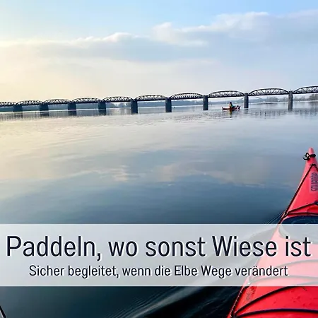 Elbe511ferienzuhause Im Parkaehnlichen Garten Mit Teich Apartamento