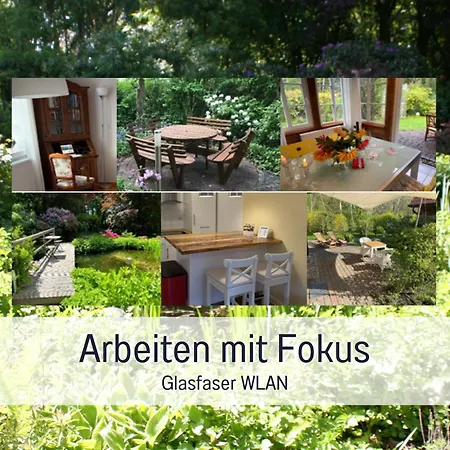 Elbe511ferienzuhause Im Parkaehnlichen Garten Mit Teich Apartamento *