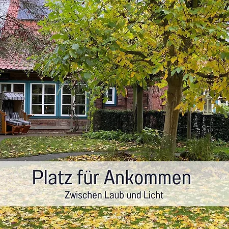 Apartamento Elbe511ferienzuhause Im Parkaehnlichen Garten Mit Teich